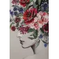 DRUKOWANY OBRAZ LADY FLOWER -A- 80x2,8x120 cm